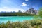 Waterfowl lakeÂ in Banff national park, Alberta, Canada